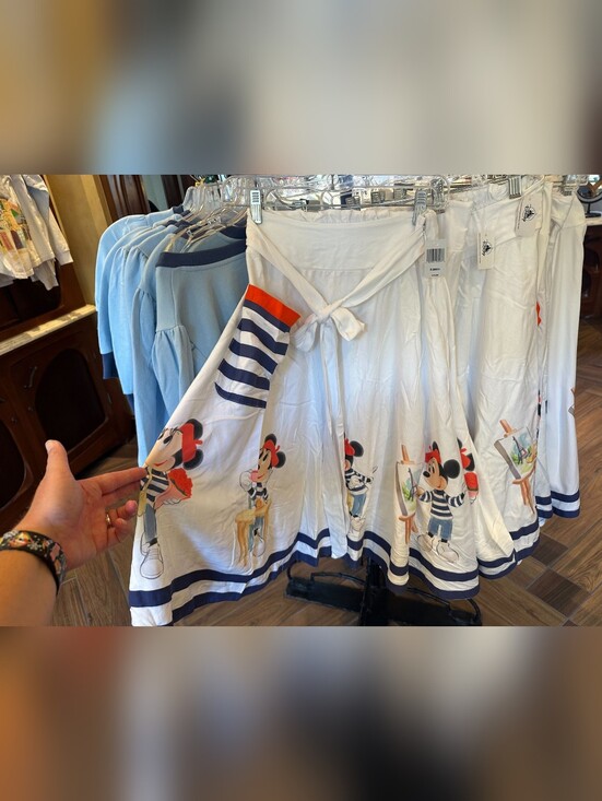 Disney Dresses & Skirts - Disney Parks Mademoiselle Minnie Mouse Collection Skirt